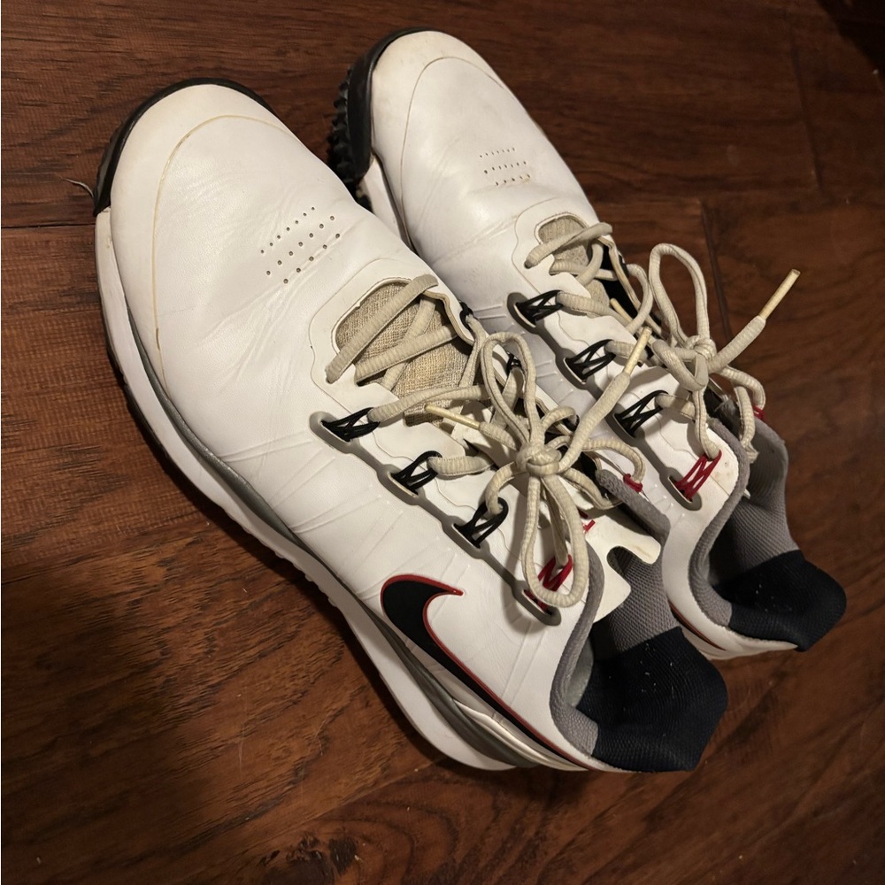 Nike Tiger Woods Gold Spikes size 12